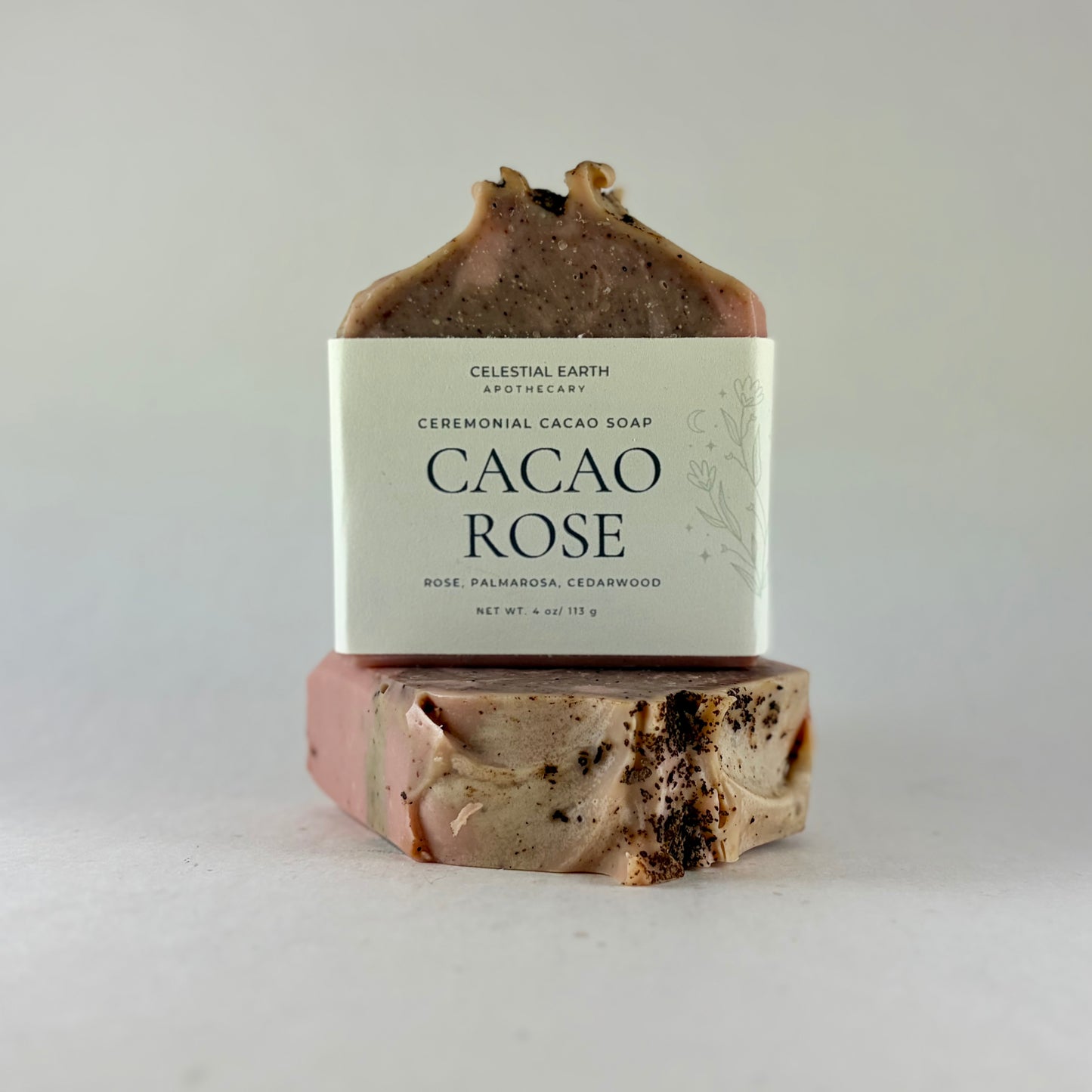 Cacao Rose Ceremonial Cacao Soap Bar