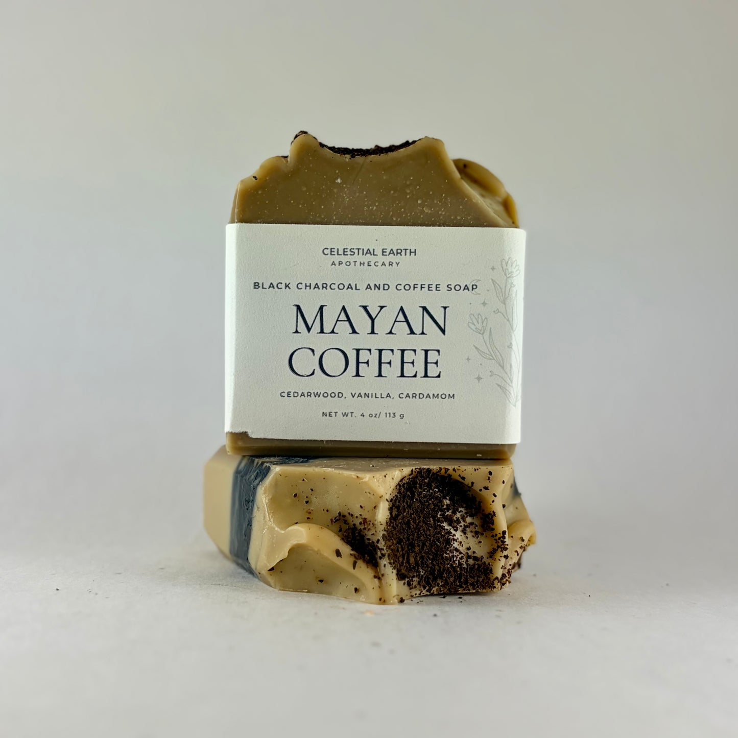 Mayan Coffee Black Charcoal Soap Bar