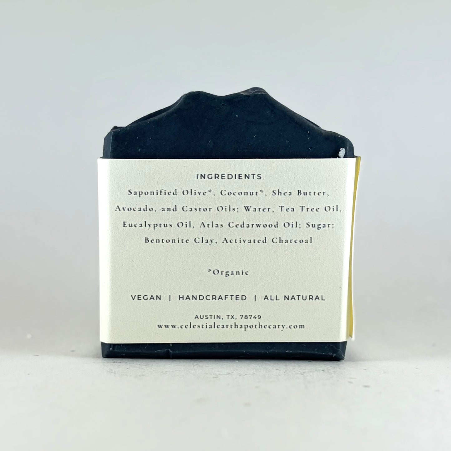 DETOX | Activated Charcoal & Clay Purifying Soap Bar