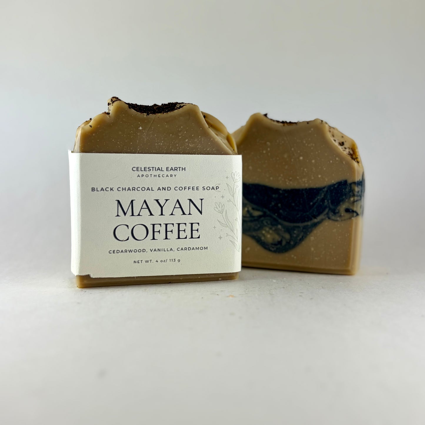 Mayan Coffee Black Charcoal Soap Bar