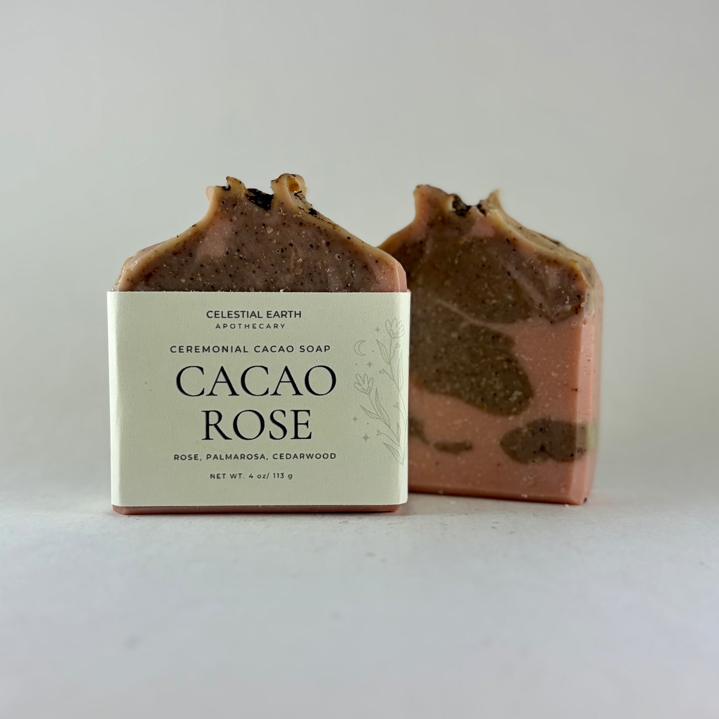 Cacao Rose Ceremonial Cacao Soap Bar